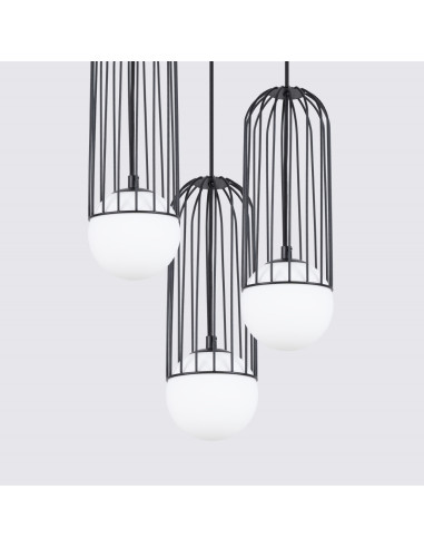 Lampa wisząca BRINA 3P czarna
