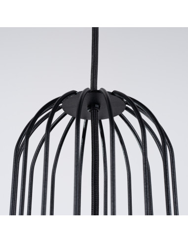 Lampa wisząca BRINA 3P czarna