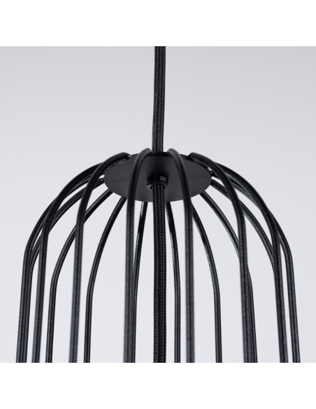 Lampa wisząca BRINA 3P czarna