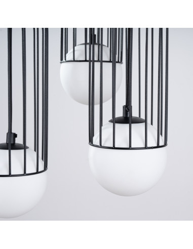 Lampa wisząca BRINA 3P czarna