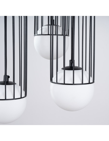 Lampa wisząca BRINA 3P czarna
