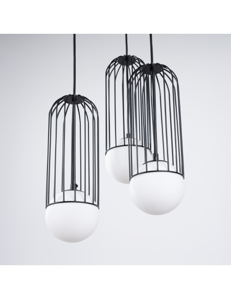 Lampa wisząca BRINA 3P czarna