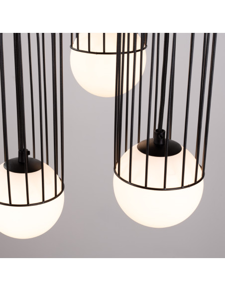 Lampa wisząca BRINA 3P czarna