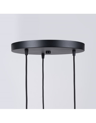 Lampa wisząca BRINA 3P czarna