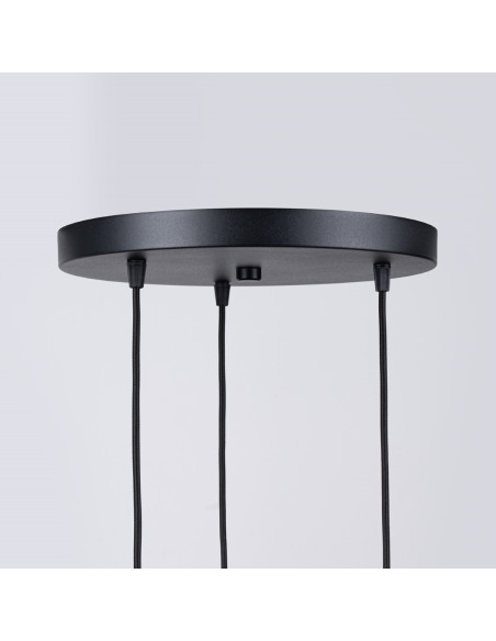 Lampa wisząca BRINA 3P czarna
