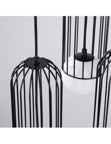 Lampa wisząca BRINA 3P czarna