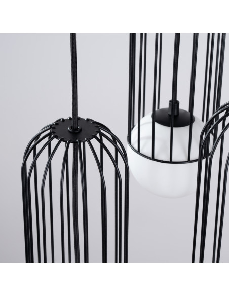 Lampa wisząca BRINA 3P czarna