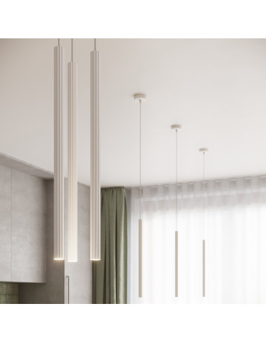 Lampa wisząca ARCHE 3P biała