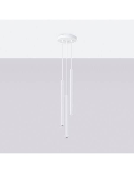 Lampa wisząca ARCHE 3P biała