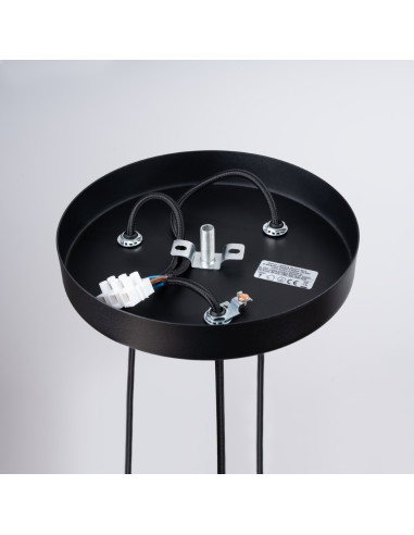 Lampa wisząca ARCHE 3P czarna
