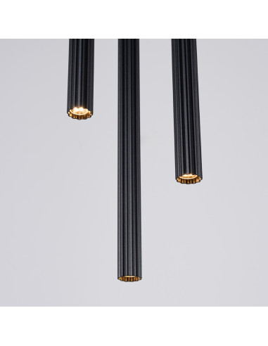 Lampa wisząca ARCHE 3P czarna