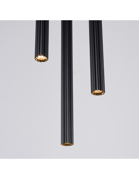 Lampa wisząca ARCHE 3P czarna