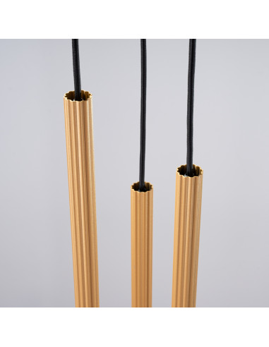 Lampa wisząca ARCHE 3P złota