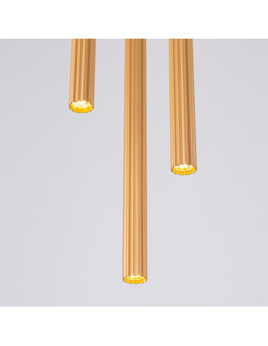 Lampa wisząca ARCHE 3P złota