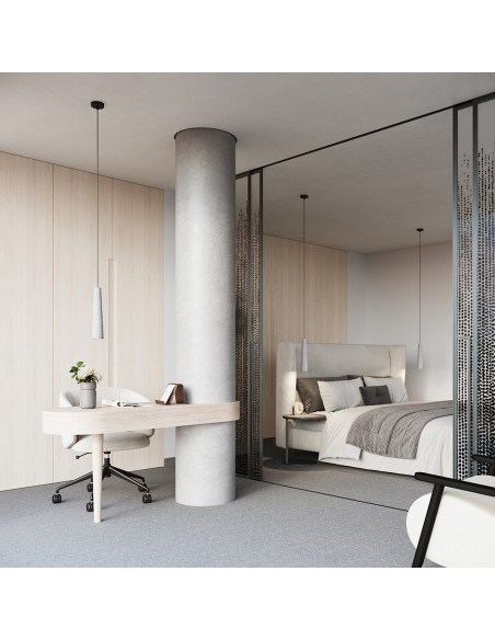 Lampa wisząca ELECTRA beton