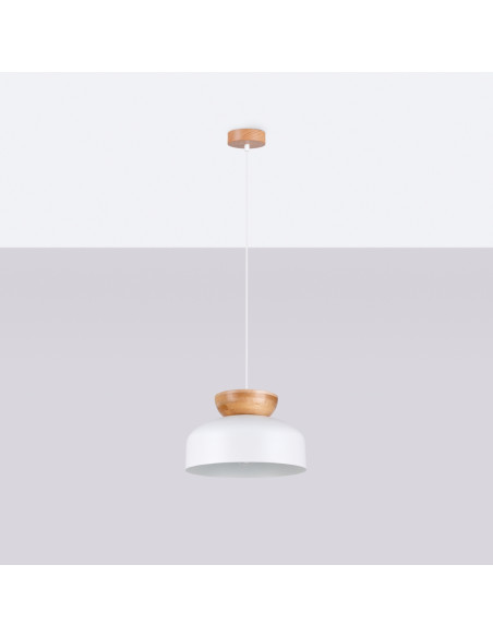 Lampa wisząca MARION biała