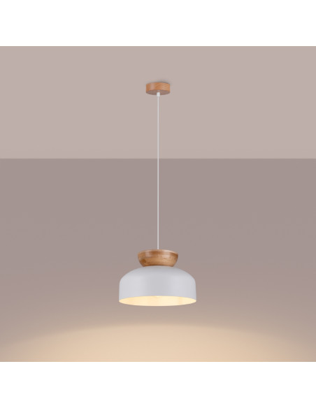 Lampa wisząca MARION biała