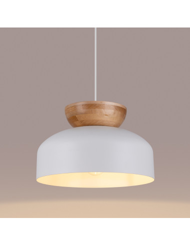 Lampa wisząca MARION biała