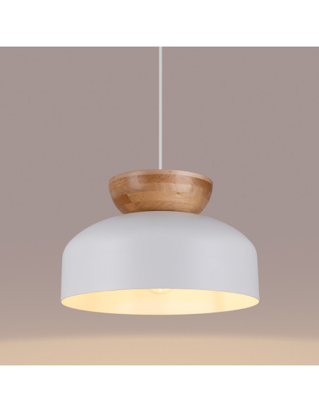 Lampa wisząca MARION biała