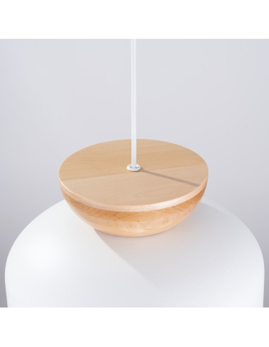 Lampa wisząca MARION biała