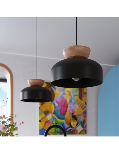 Lampa wisząca MARION czarna