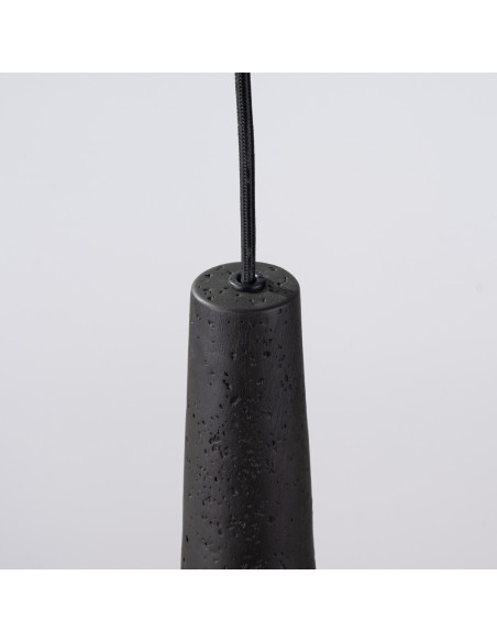 Lampa wisząca ELECTRA czarna beton