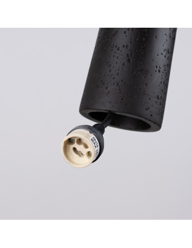Lampa wisząca ELECTRA czarna beton