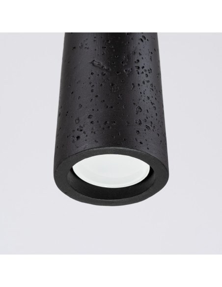 Lampa wisząca ELECTRA czarna beton