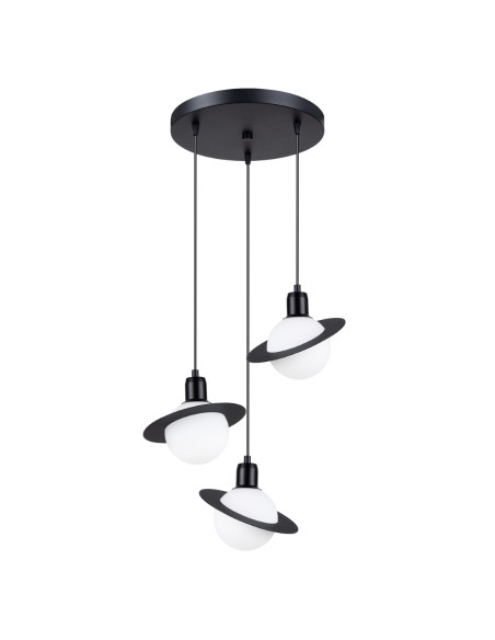 Lampa wisząca HYPERION 3P czarny