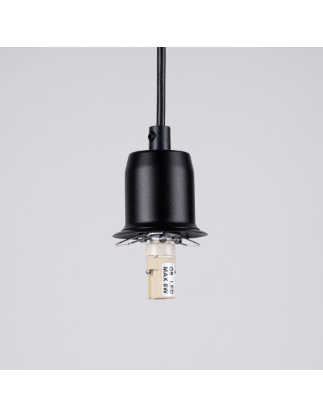 Lampa wisząca HYPERION 3P czarny