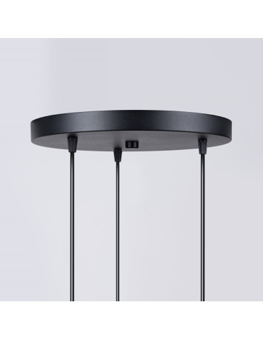 Lampa wisząca HYPERION 3P czarny