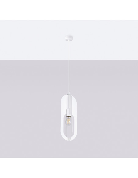 Lampa wisząca NICUS 1 biała
