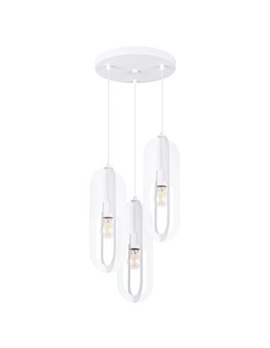 Lampa wisząca NICUS 3P biała