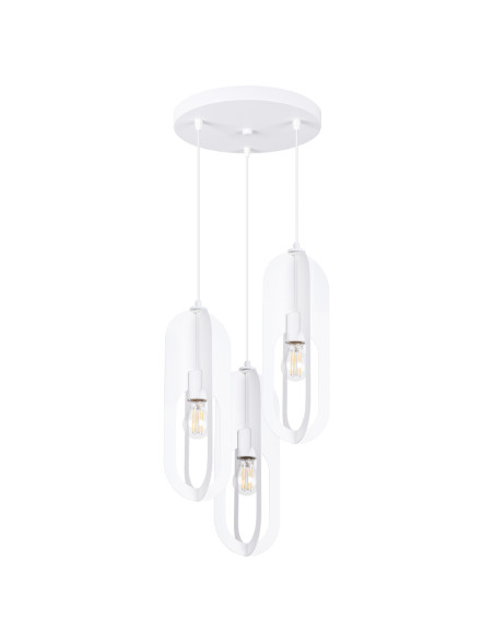 Lampa wisząca NICUS 3P biała