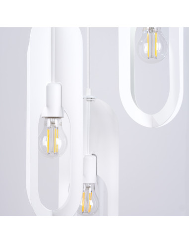 Lampa wisząca NICUS 3P biała