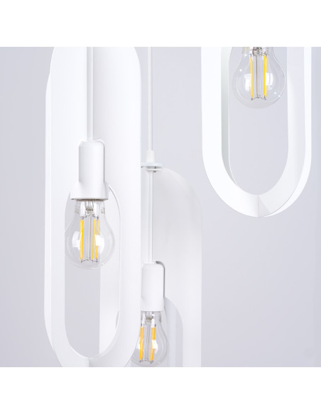 Lampa wisząca NICUS 3P biała