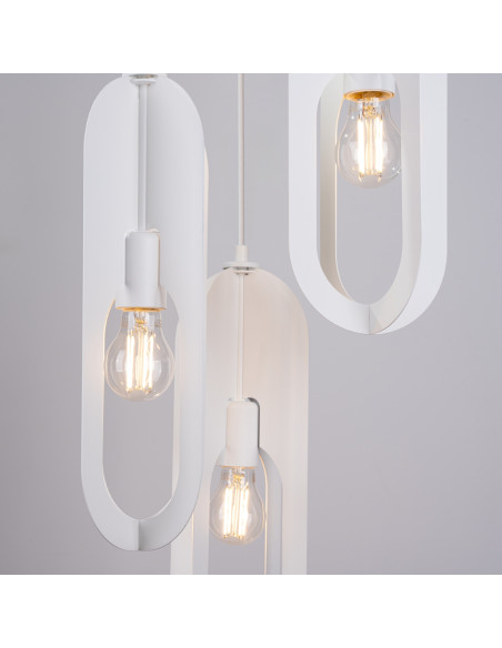 Lampa wisząca NICUS 3P biała