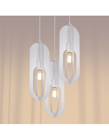 Lampa wisząca NICUS 3P biała