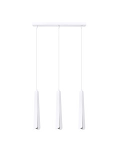 Lampa wisząca PRYSM 3L biała