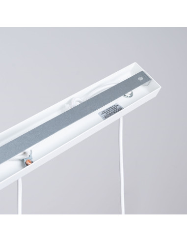 Lampa wisząca PRYSM 3L biała