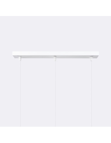 Lampa wisząca PRYSM 3L biała