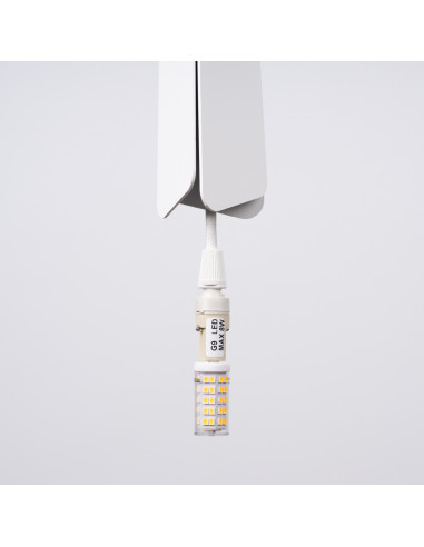 Lampa wisząca PRYSM 3L biała