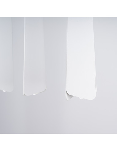 Lampa wisząca PRYSM 3L biała