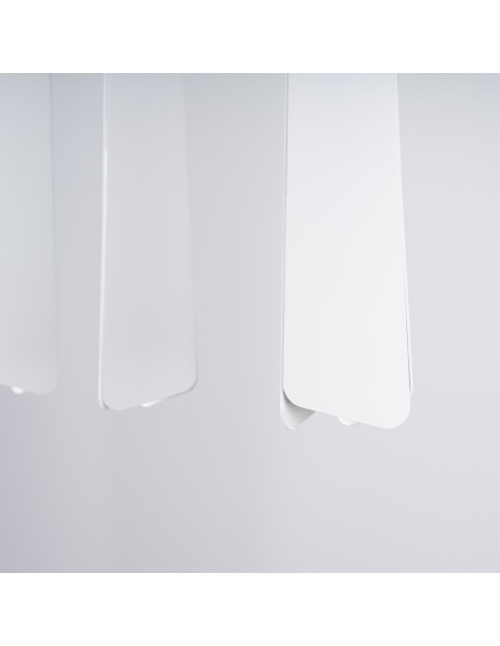 Lampa wisząca PRYSM 3L biała