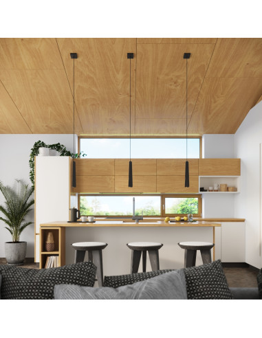 Lampa wisząca PRYSM 1 czarna