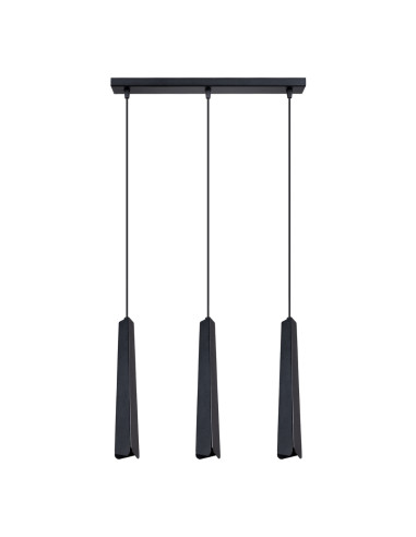 Lampa wisząca PRYSM 3L czarna