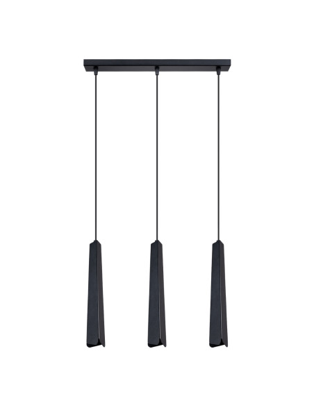 Lampa wisząca PRYSM 3L czarna