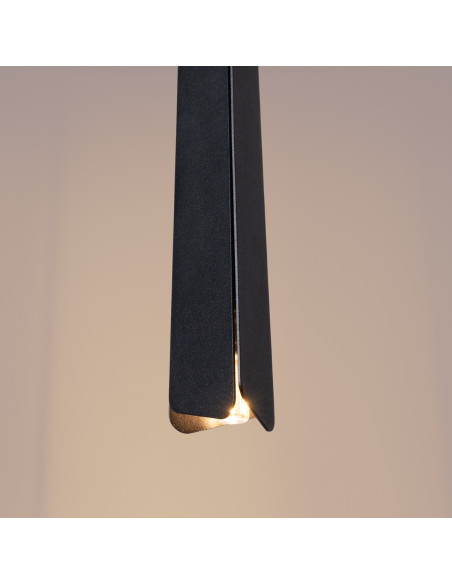Lampa wisząca PRYSM 3L czarna