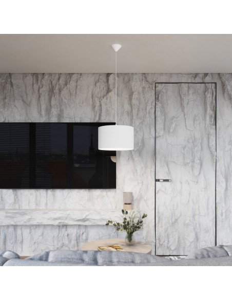 Lampa wisząca NOVA 30 biała