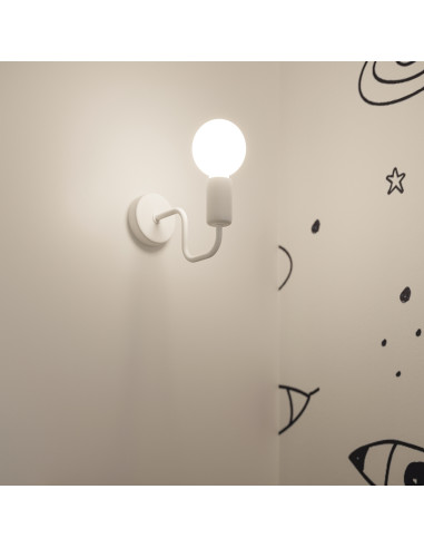 Żyrandol VECTOR 8 biały